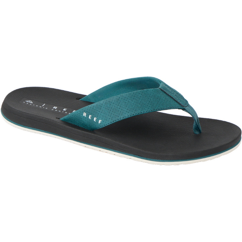 2026 Reef Mens The Nox Flip Flops CJ9281 - Mediterranean / Black